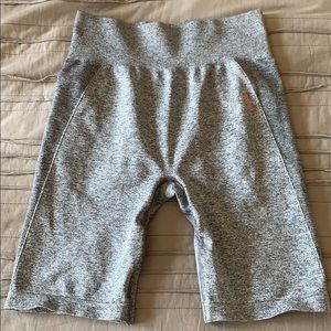 Grey Gymshark flex bicycling shorts NWT